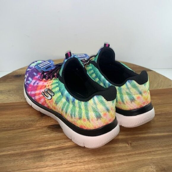 Skechers Womens Summits Sz 5.5 Shoes LOOKING GROOVY Walking Running Slip-On - Picture 3 of 11